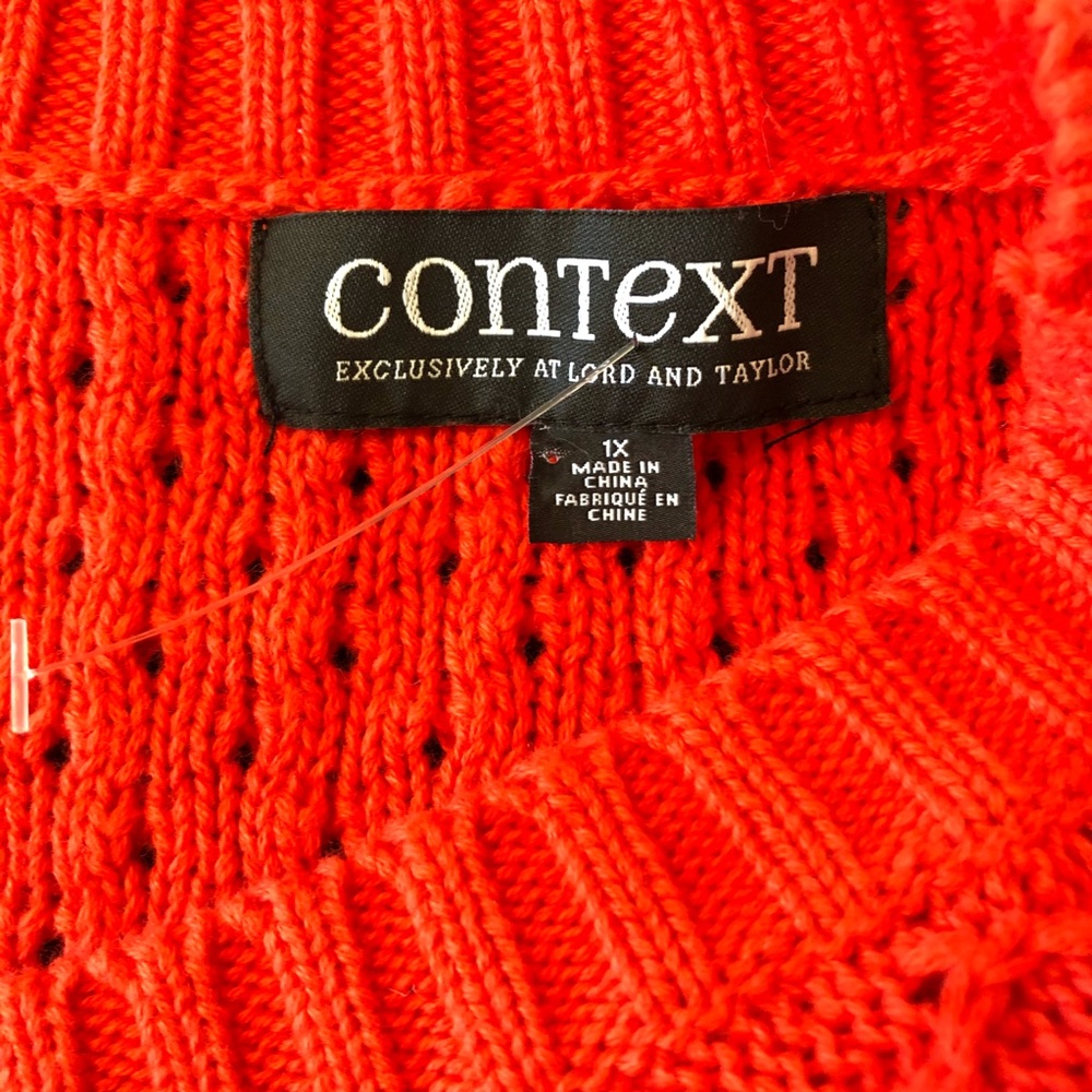 Context Sweater Cotton Tunic Bright - image 4